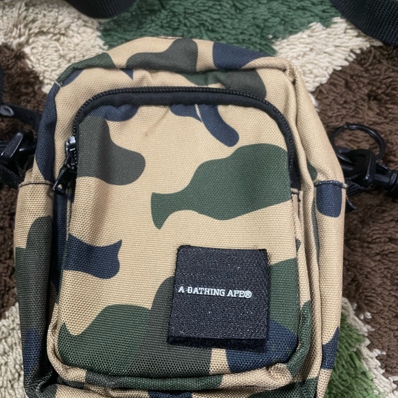 A bathing ape bape Cross body shoulder bag rare